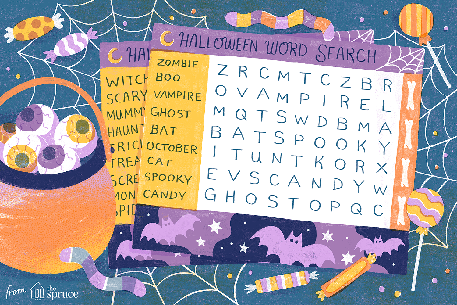 Halloween Word Search Printable