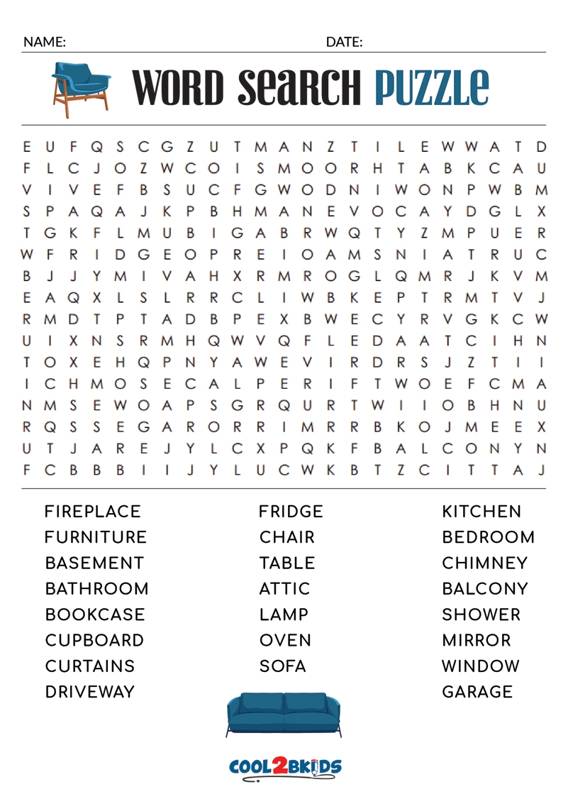 Word Searches Printable Hard