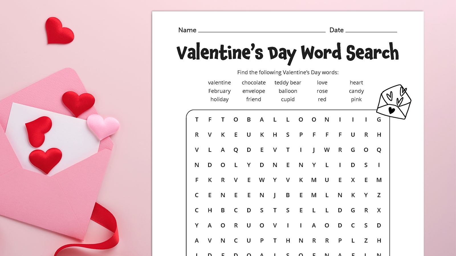 Valentine s Day Word Search Free Printable Answer Key Valentine s Day Word Search Free Printable Answer Key