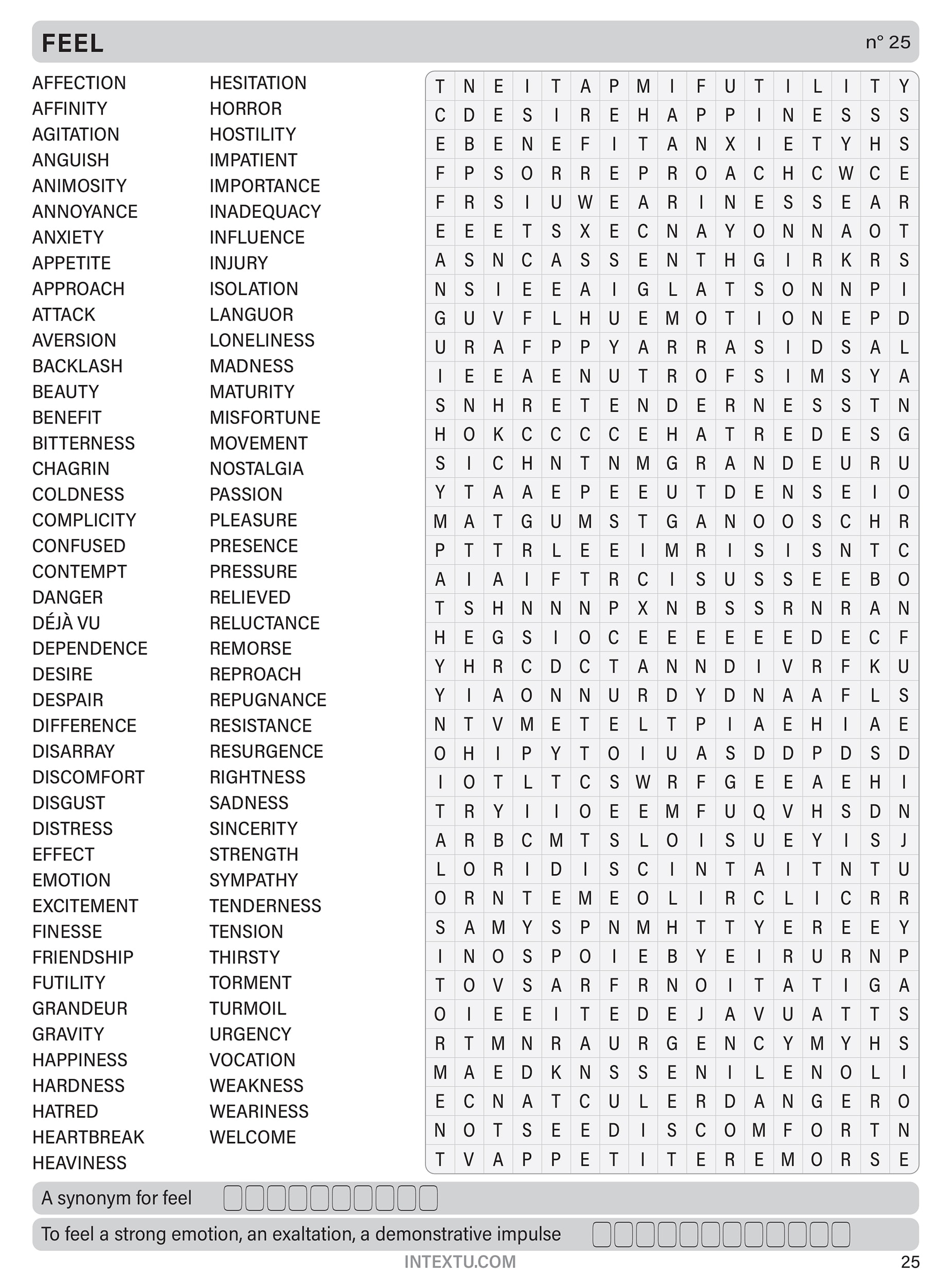 Word Search Puzzles Book With 210 Grids To Solve Solutions In Textu