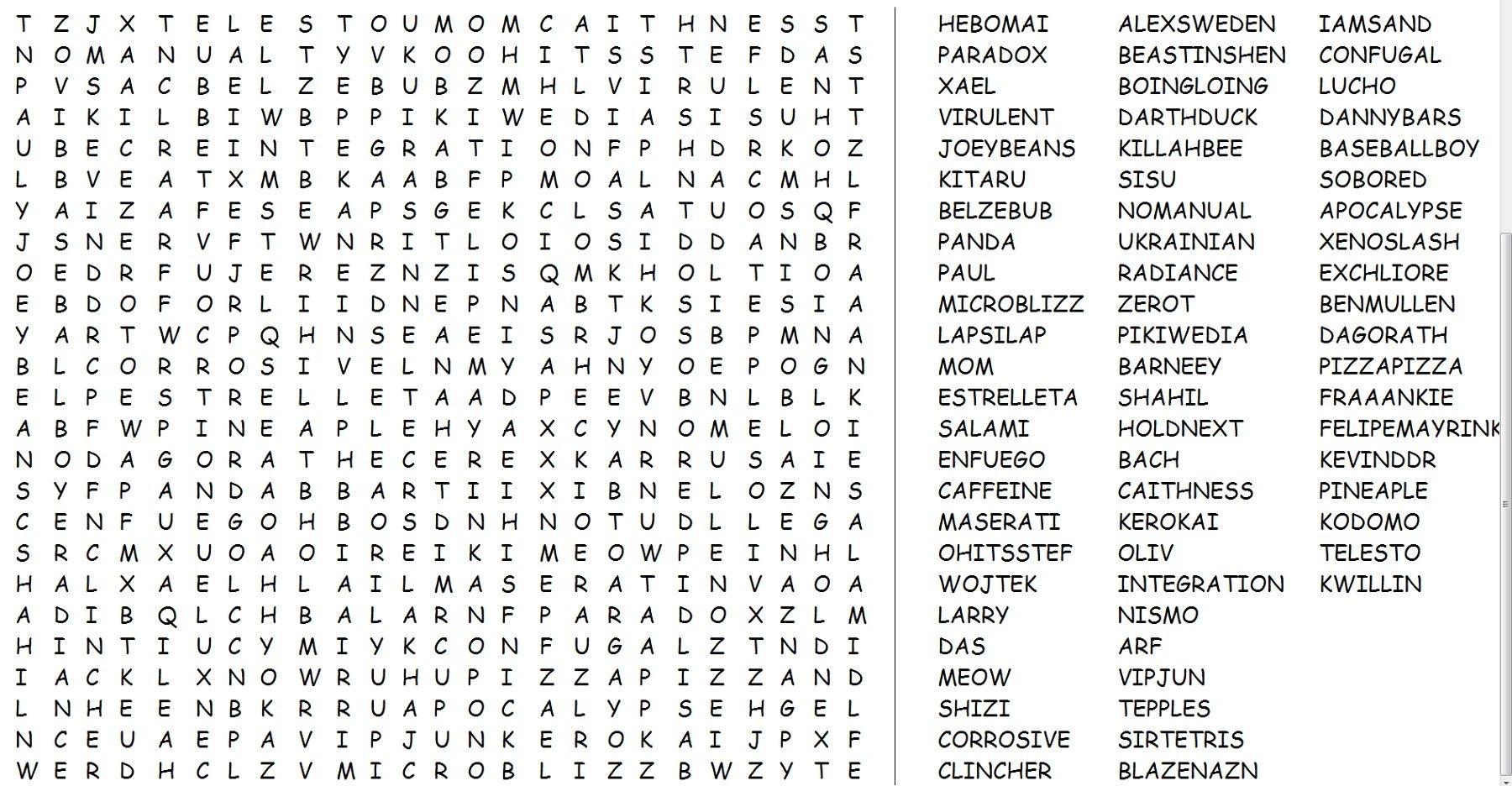 100 Hard Word Search Puzzles Printable FREE Growing Play Worksheets Library
