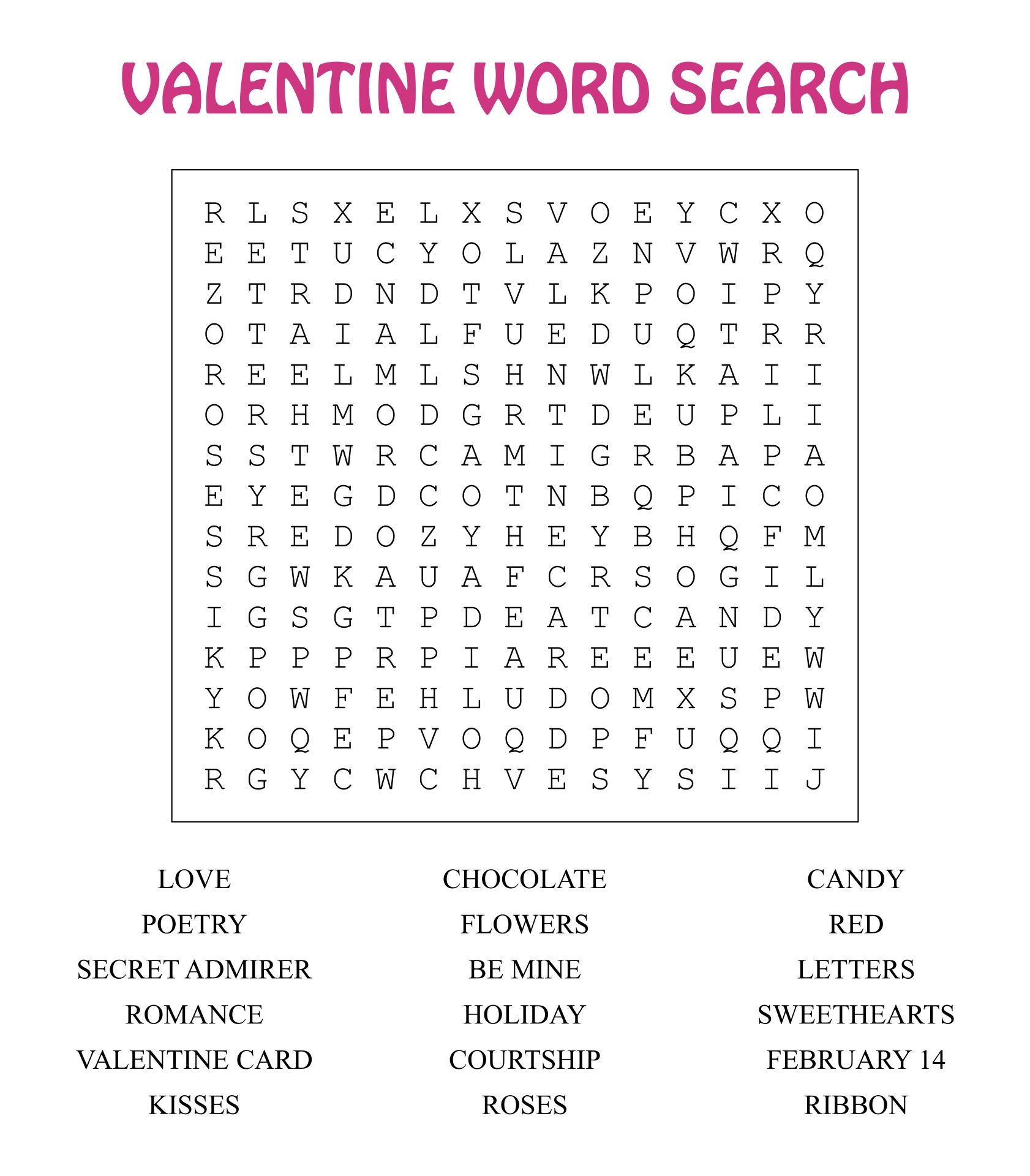 100 Word Search 10 Free PDF Printables Printablee