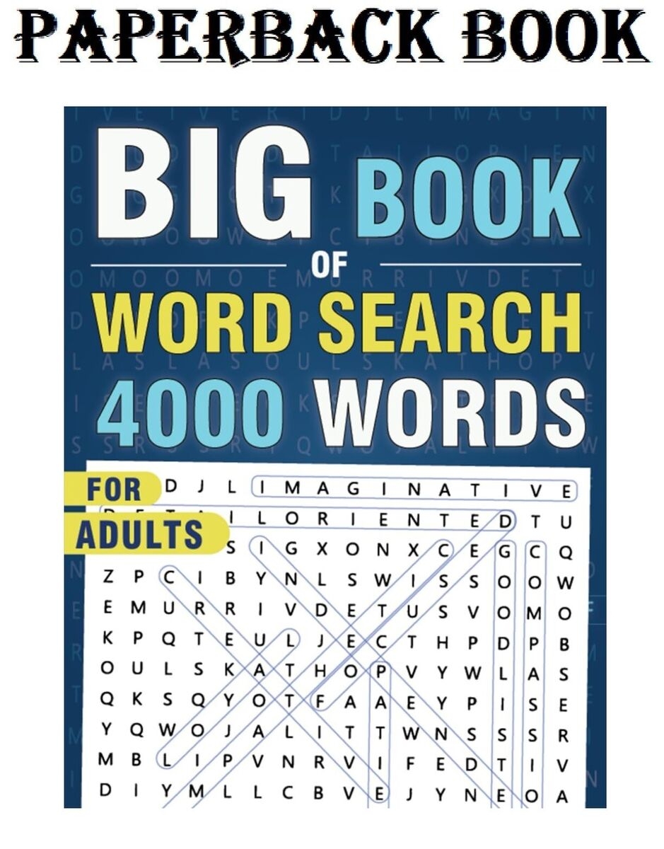 Giant Word Search Book