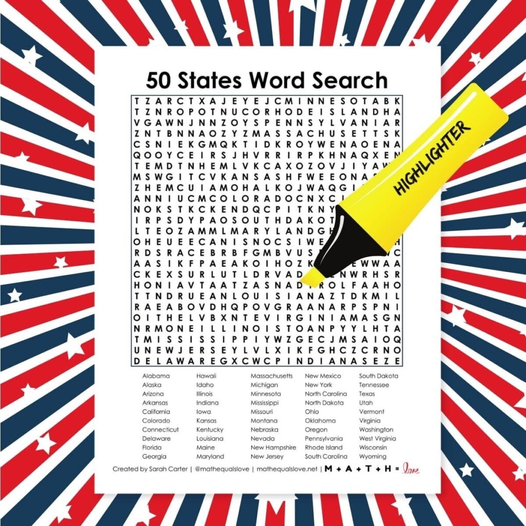 Math Word Searches And Puzzles Pdf