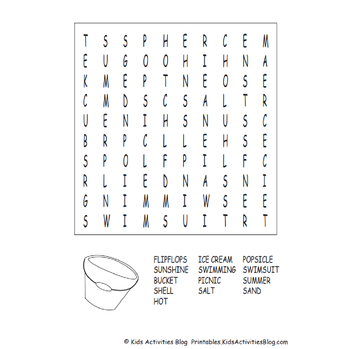 8 Fun Free Printable Beach Word Search Puzzles For Kids Kids Activities Blog