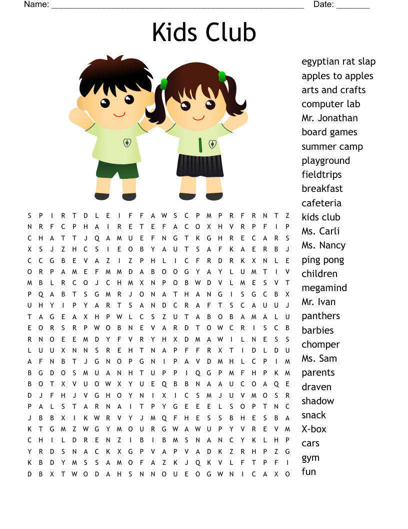 A Barbie Wordsearch WordMint A Barbie Wordsearch WordMint