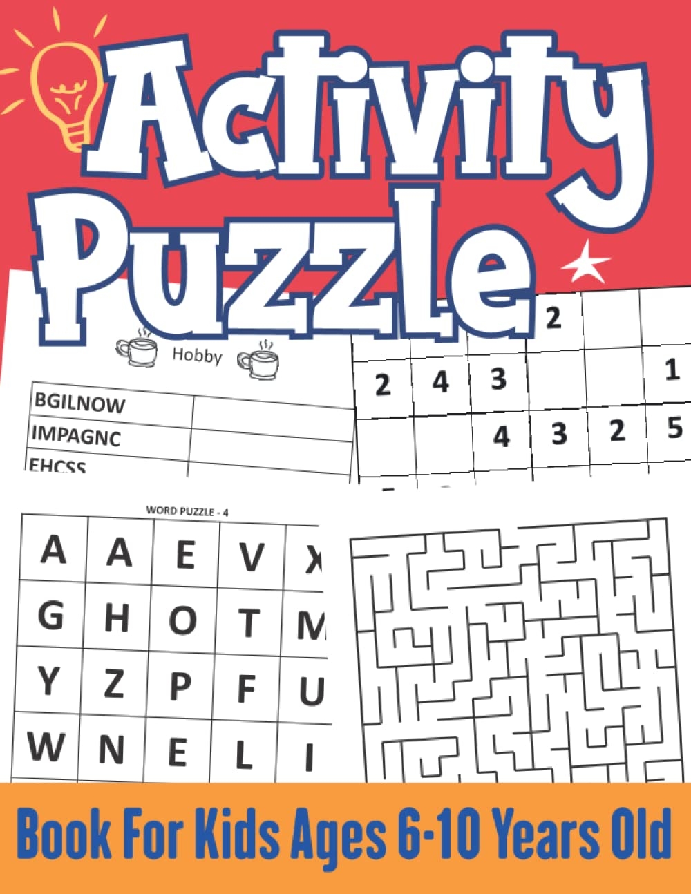 Word Search Puzzle For 5 Year Old
