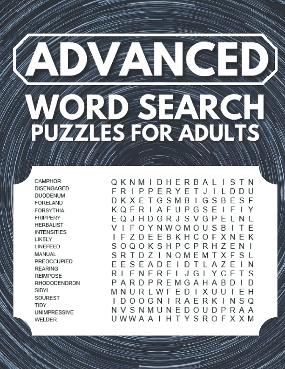 Advanced Word Search Puzzles For Adults Challenging Puzzles With Solutions Graylan Steven 9798540822763 Amazon Books Advanced Word Search Puzzles For Adults Challenging Puzzles With Solutions Graylan Steven 9798540822763 Amazon Books