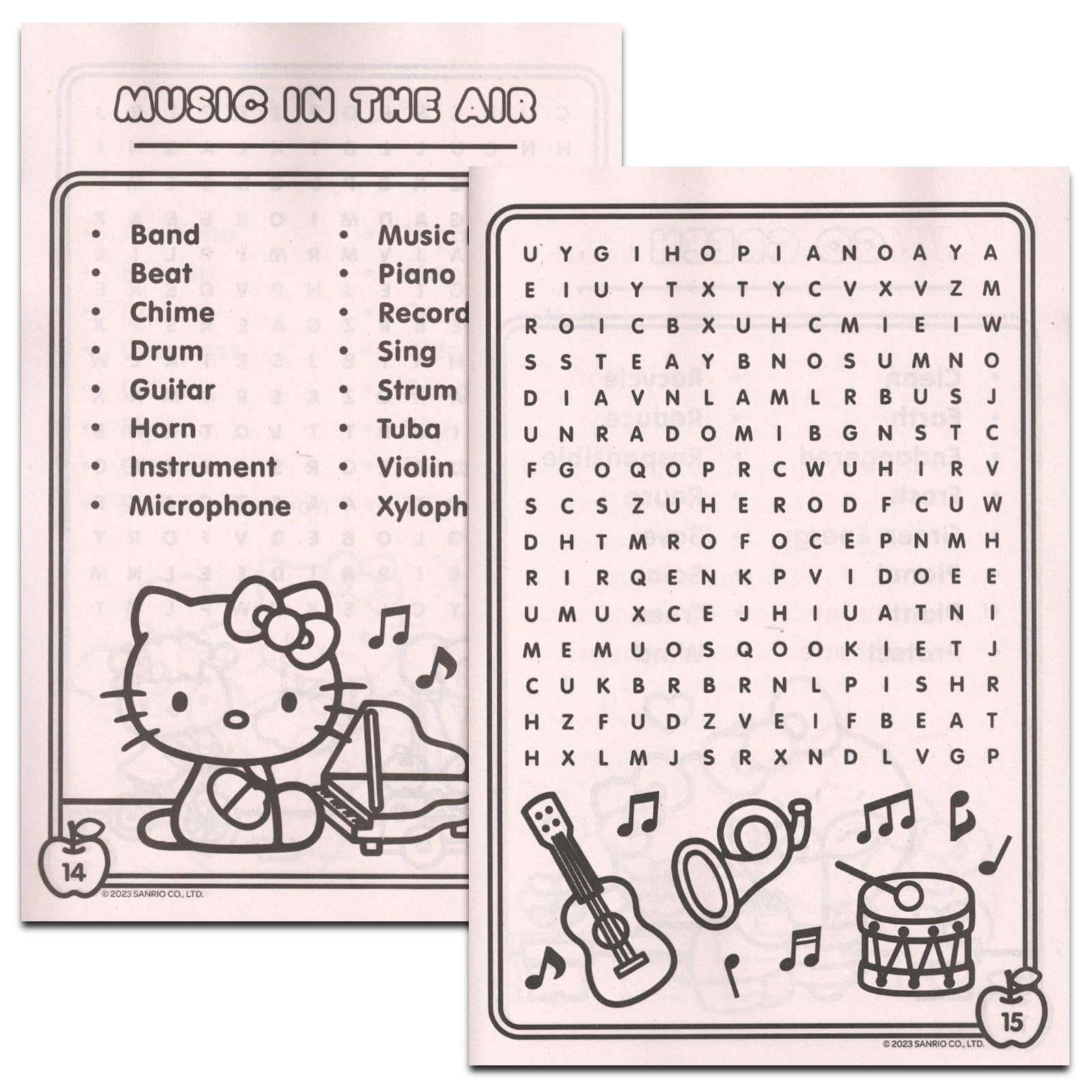 Amazon Hello Kitty Word Search Puzzle Book Set For Kids Bundle With Hello Kitty Activity Books With Word Find Puzzles Stickers Crayons More 