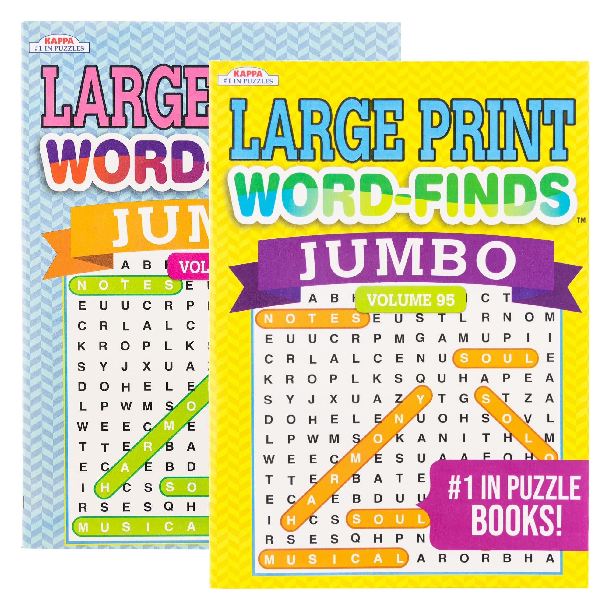 Amazon Kappa Jumbo Large Print Word Finds Puzzle Book 2 Titles Word Search Find Words Books For Adults Teens Training Learning With Game 2 Pack Arts Crafts Sewing