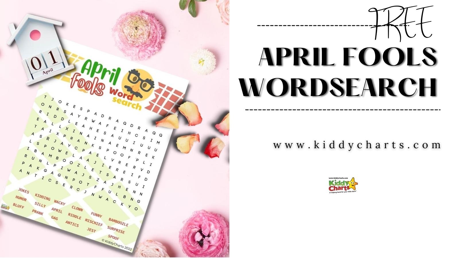 April Fools Wordsearch