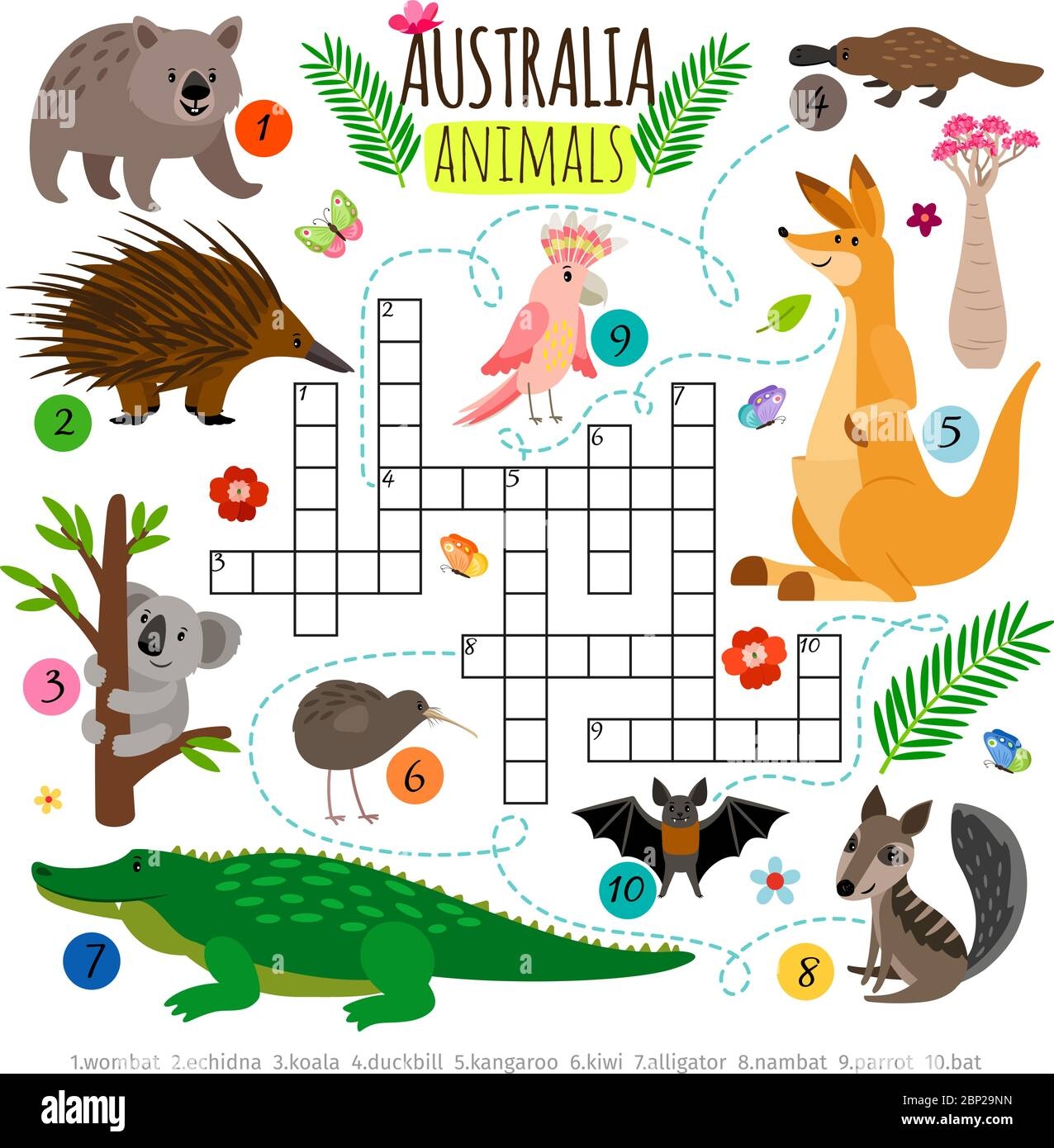 Word Search Puzzle Animals Word Search Puzzle Animals
