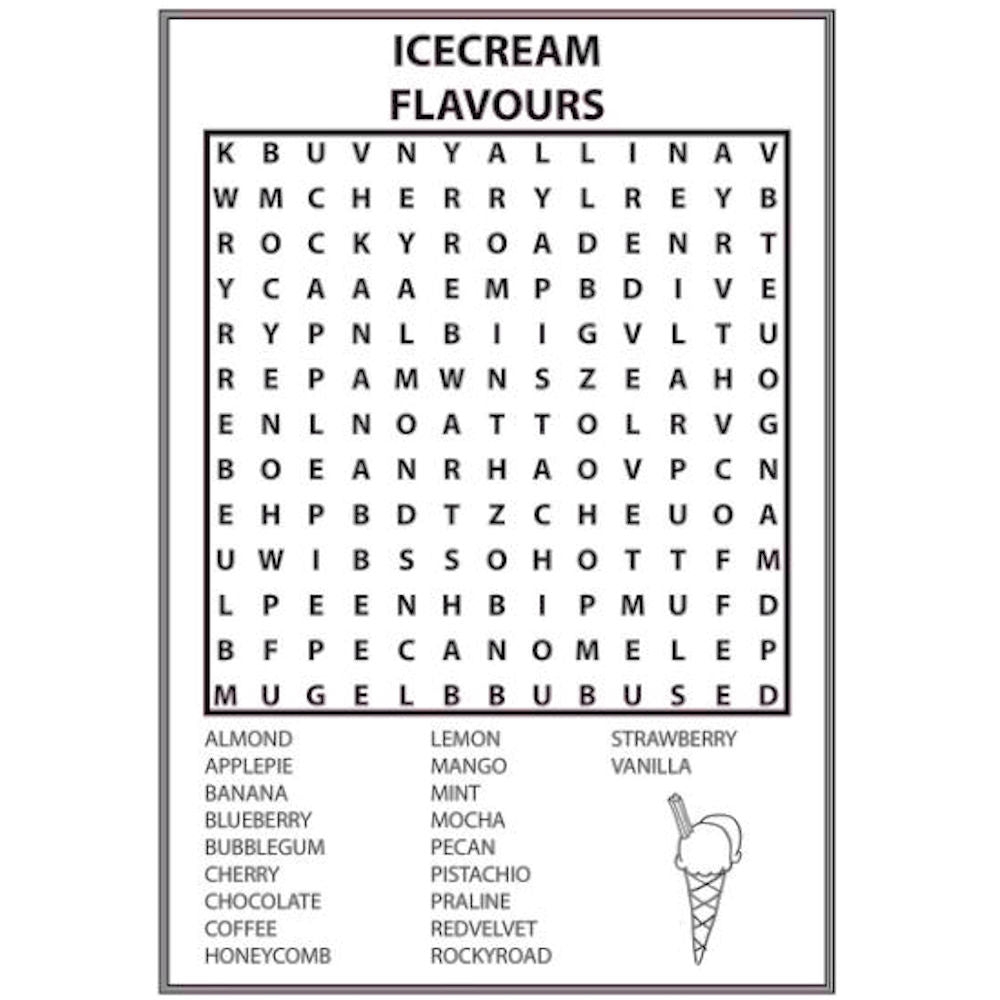 Autumn Word Search Large Print 1200 Word Search Puzzle Book For Worksheets Library