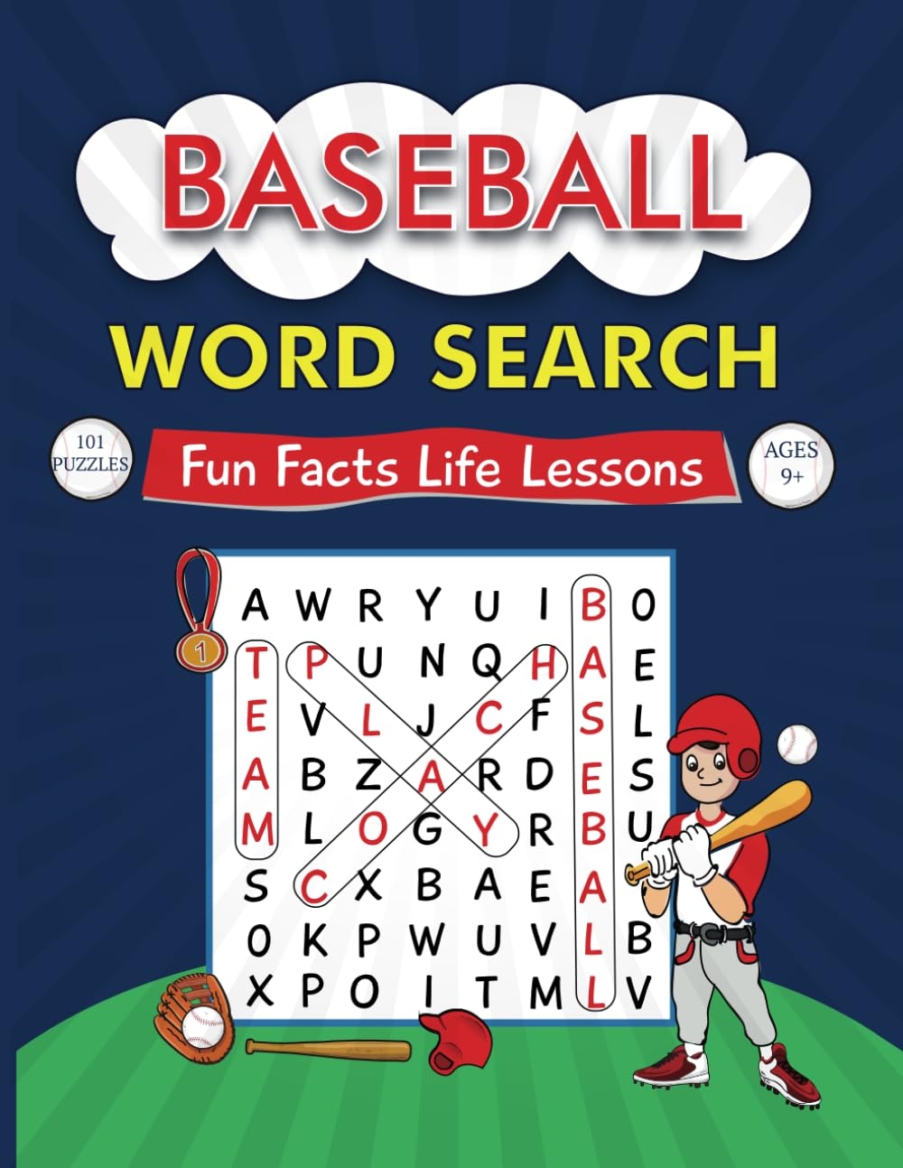 Baseball Word Search Book Fun And Learning Activity Sports Puzzles For Kids 9 To 12 Tavarez Susan Flanagan Anne 9798466493795 Amazon Books