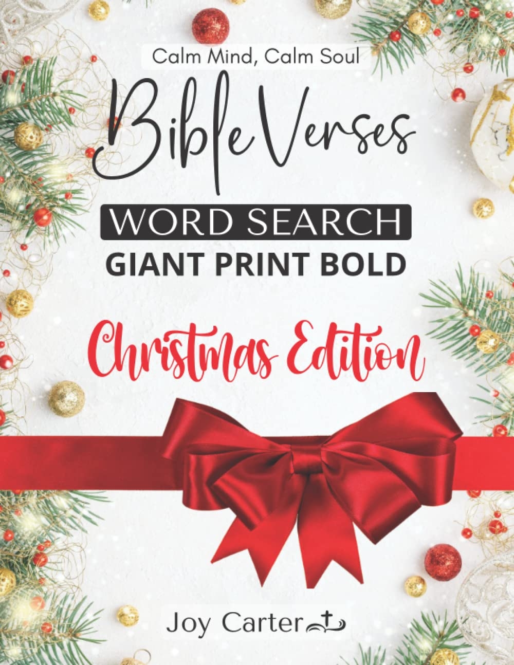 BIBLE WORD SEARCH CHRISTMAS GIANT PRINT WITH VERSES BIBLE WORD 