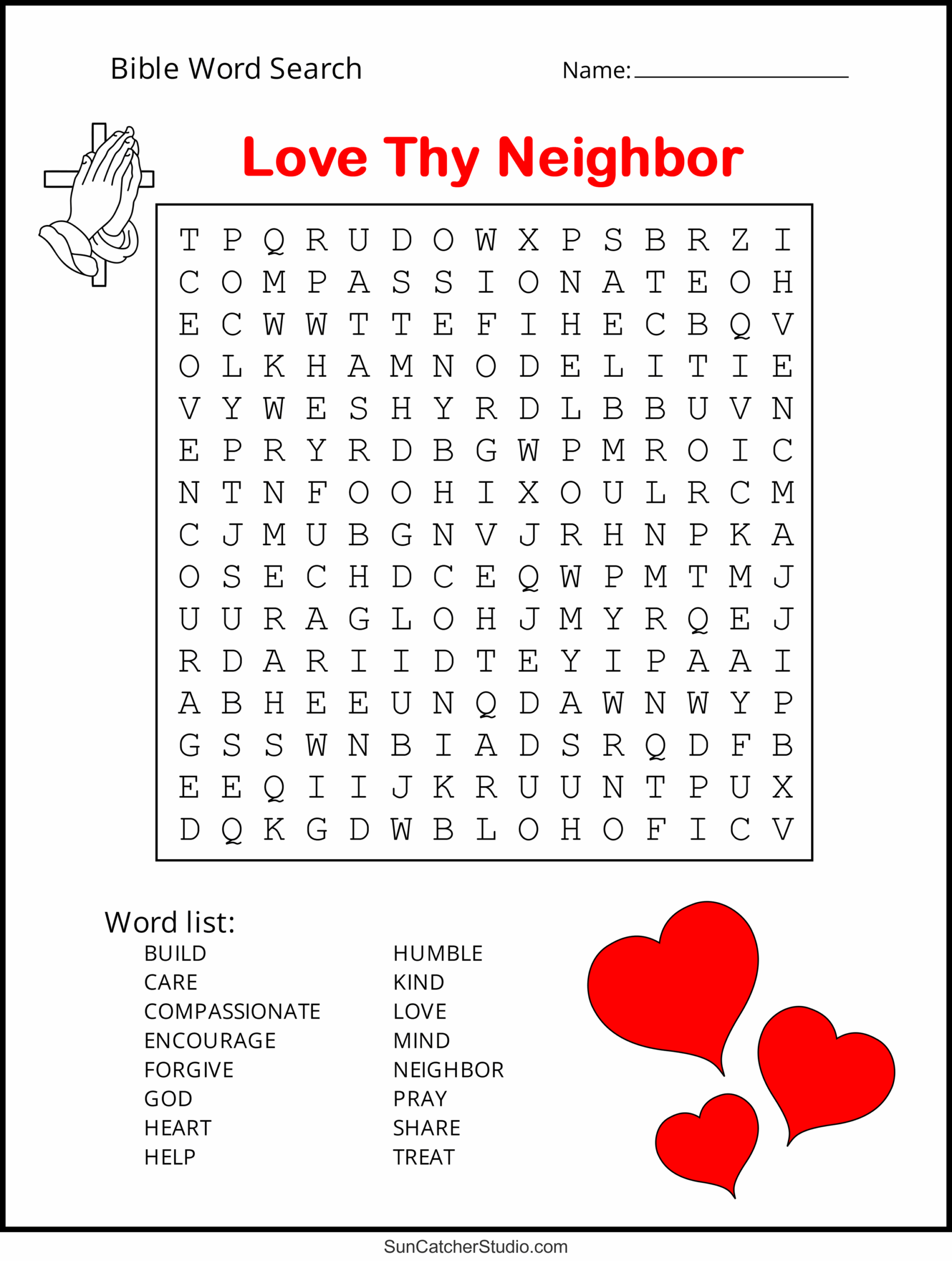 Bible Word Search Free Printable Christian Puzzles Free Printables Monograms Design Tools Patterns U0026 DIY Projects