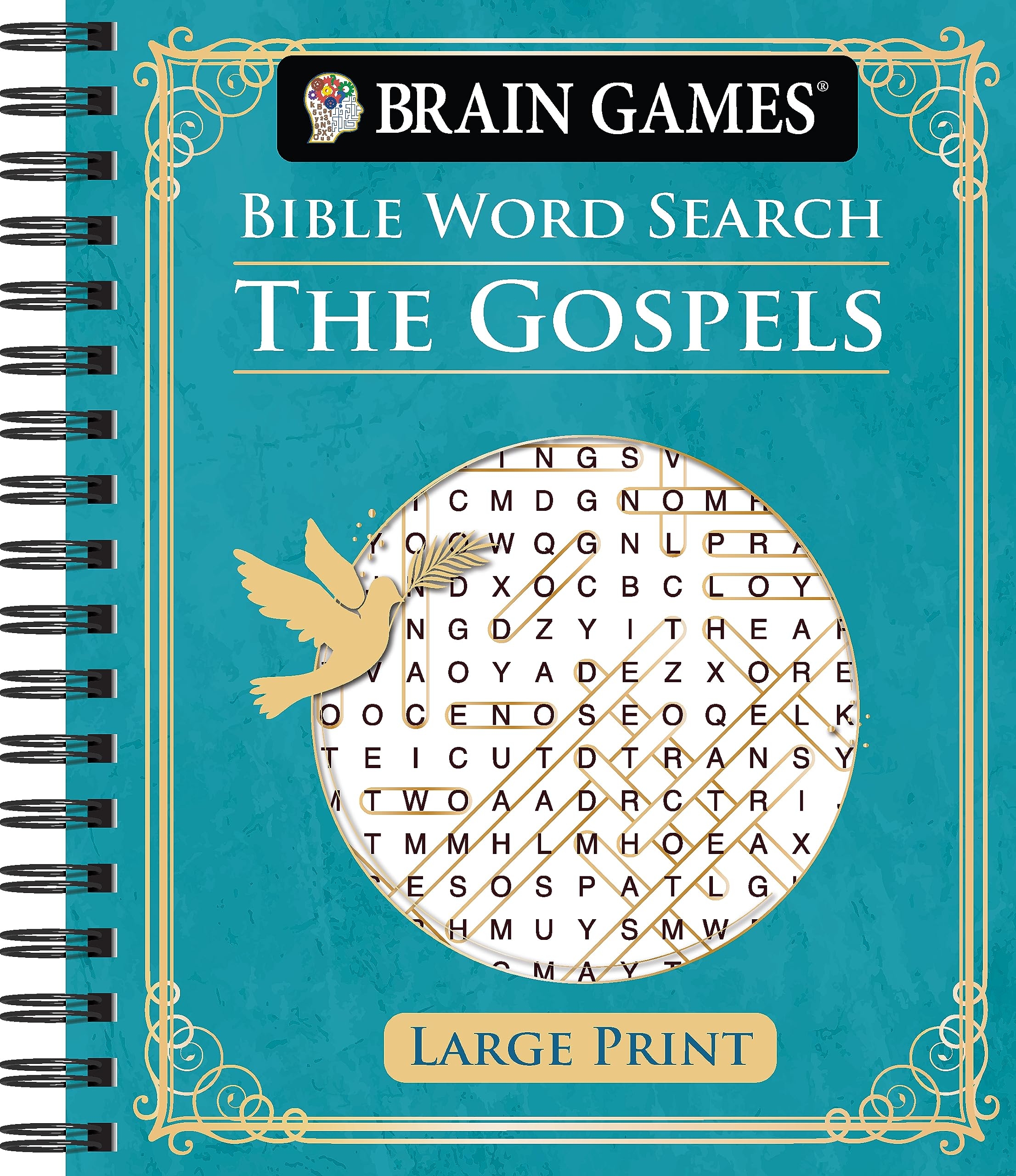Brain Games Bible Word Search The Gospels Large Print Publications International Ltd Brain Games 9781639384938 Amazon Books