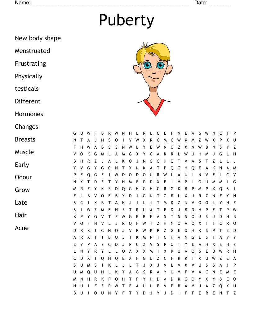 Breast Cancer Word Search Breast Cancer Word Search