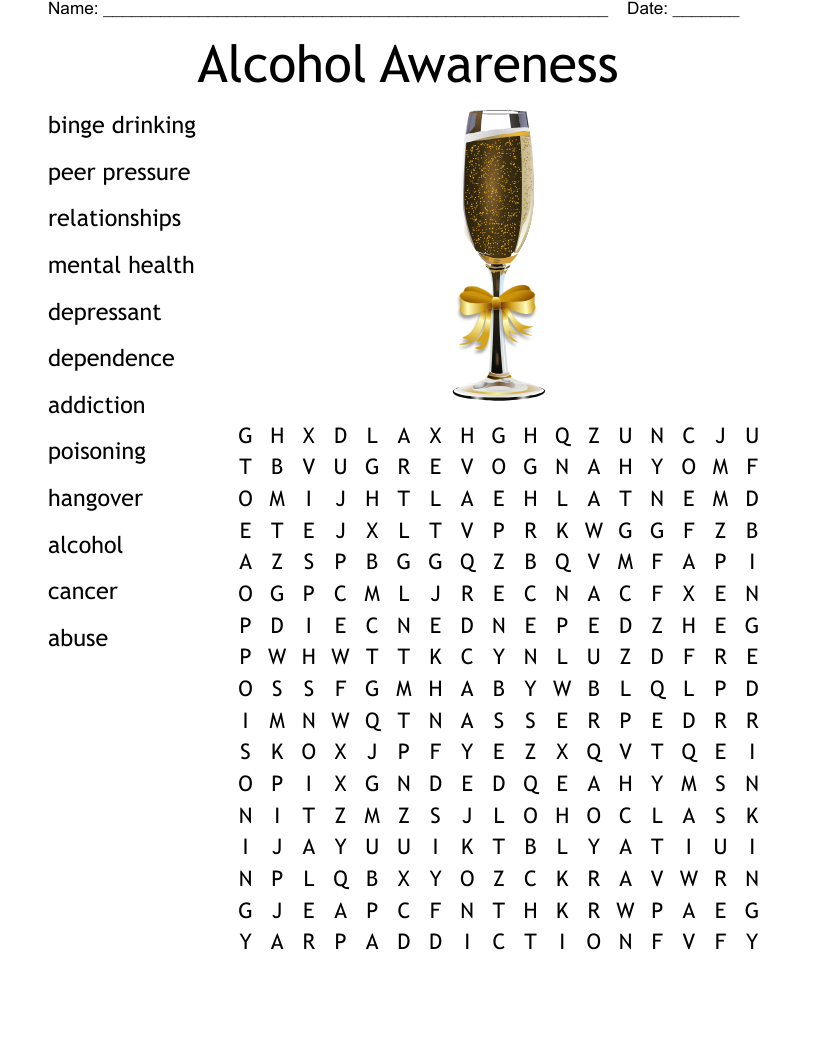 BREAST CANCER AWARENESS Word Search WordMint