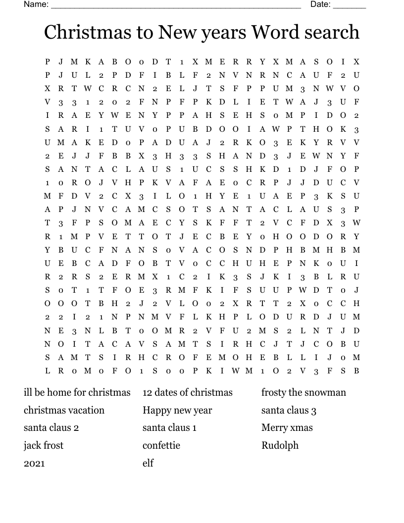 Crosswords And Word Searches