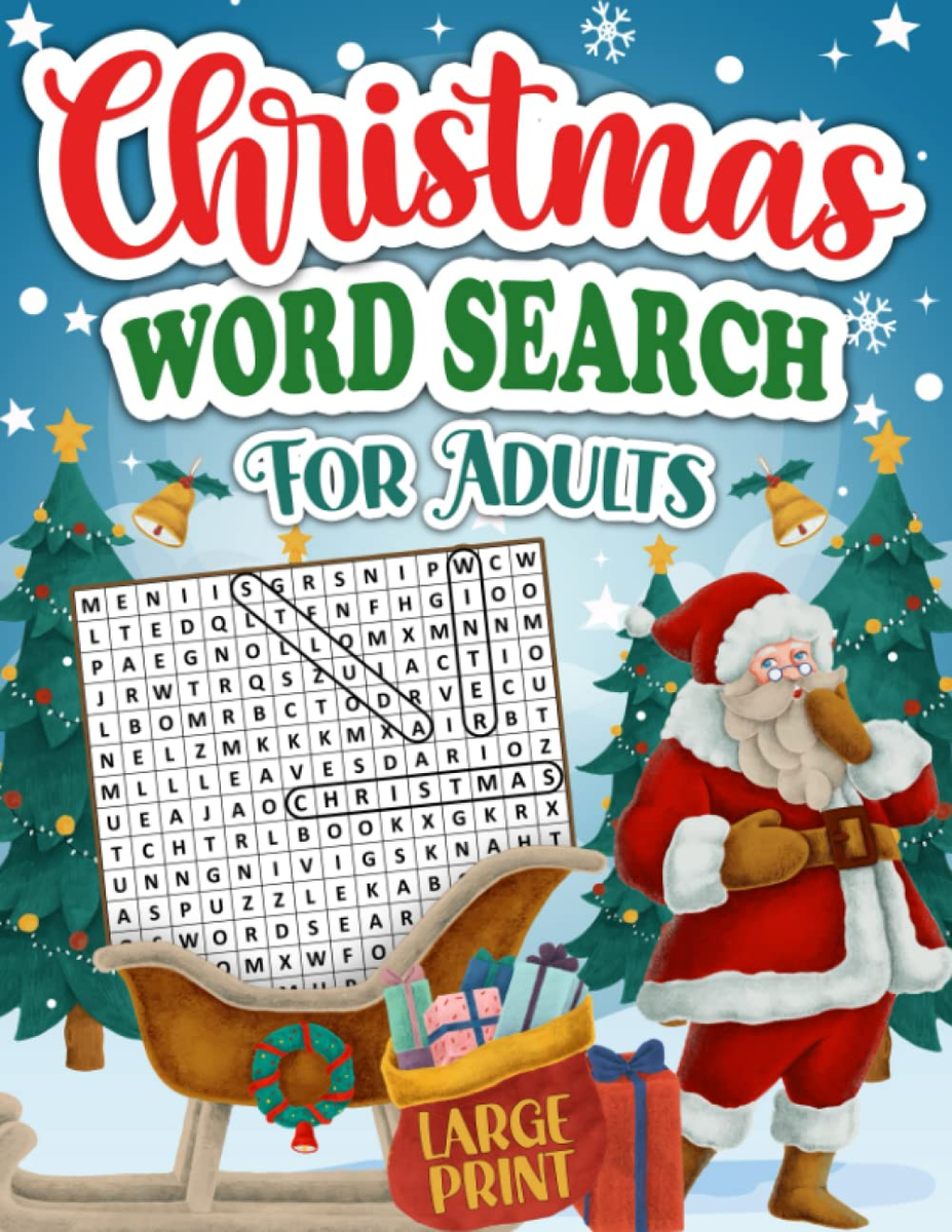 Christmas Word Search For Large Print 750 Christmas Words To Find Holiday Fun EBay UK