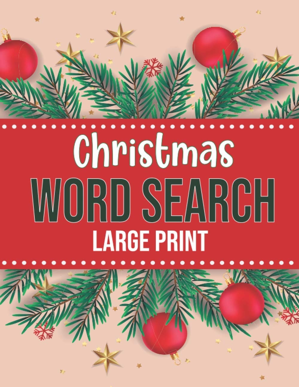 Christmas Word Search Large Print Christmas Puzzle Book For Adults Desertcart Seychelles