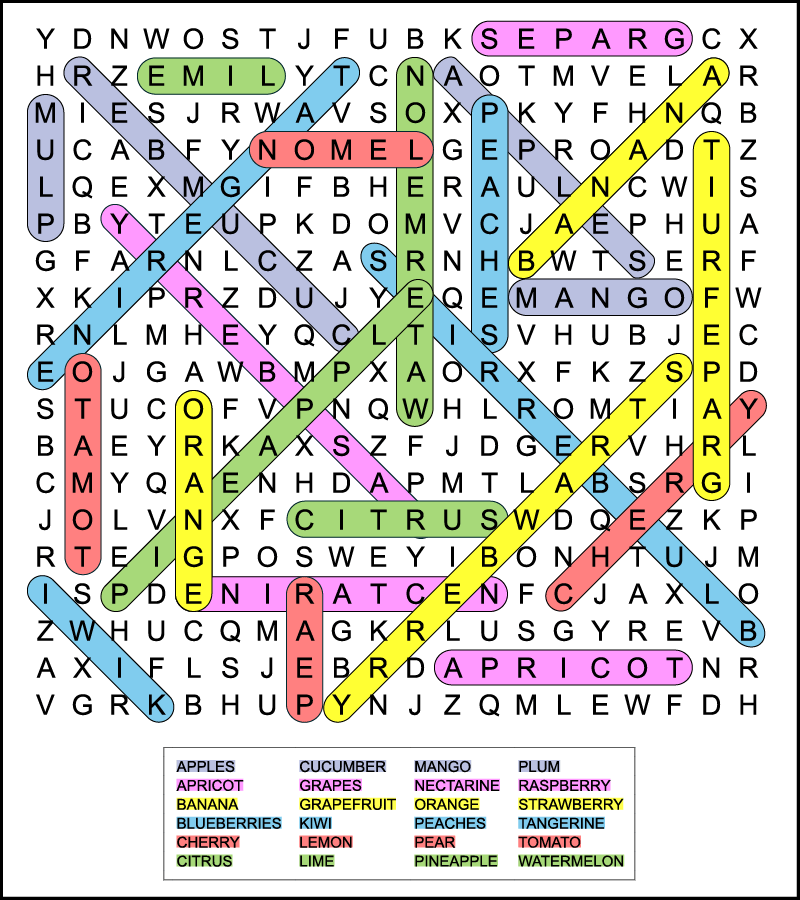 First Grade Word Search Printable Free