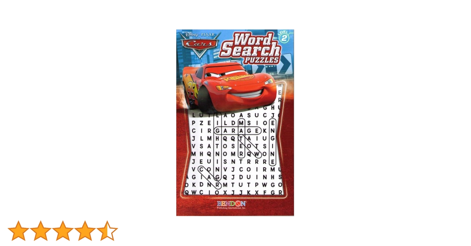 Disney CARS 2 Word Search Puzzles Level 2 Disney Pixar CARS 2 Disney Pixar 9781601397072 Amazon Books