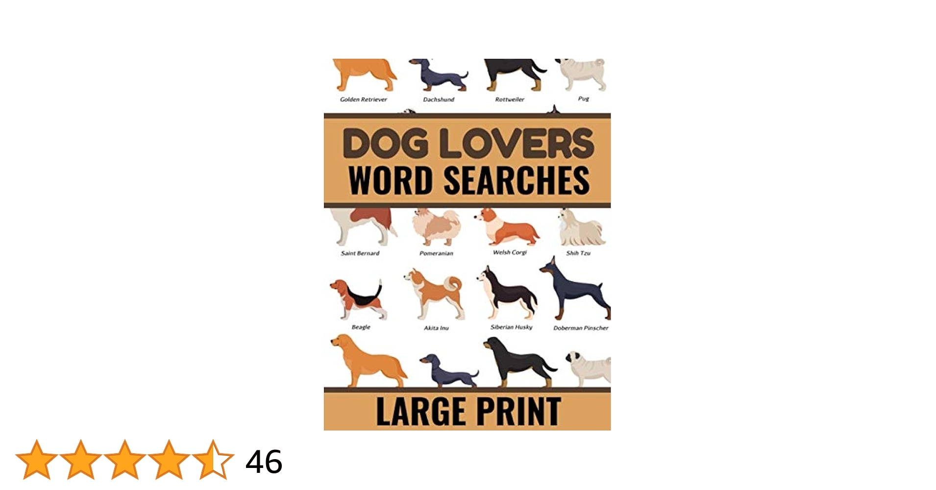 Dog Word Search Books Amazon