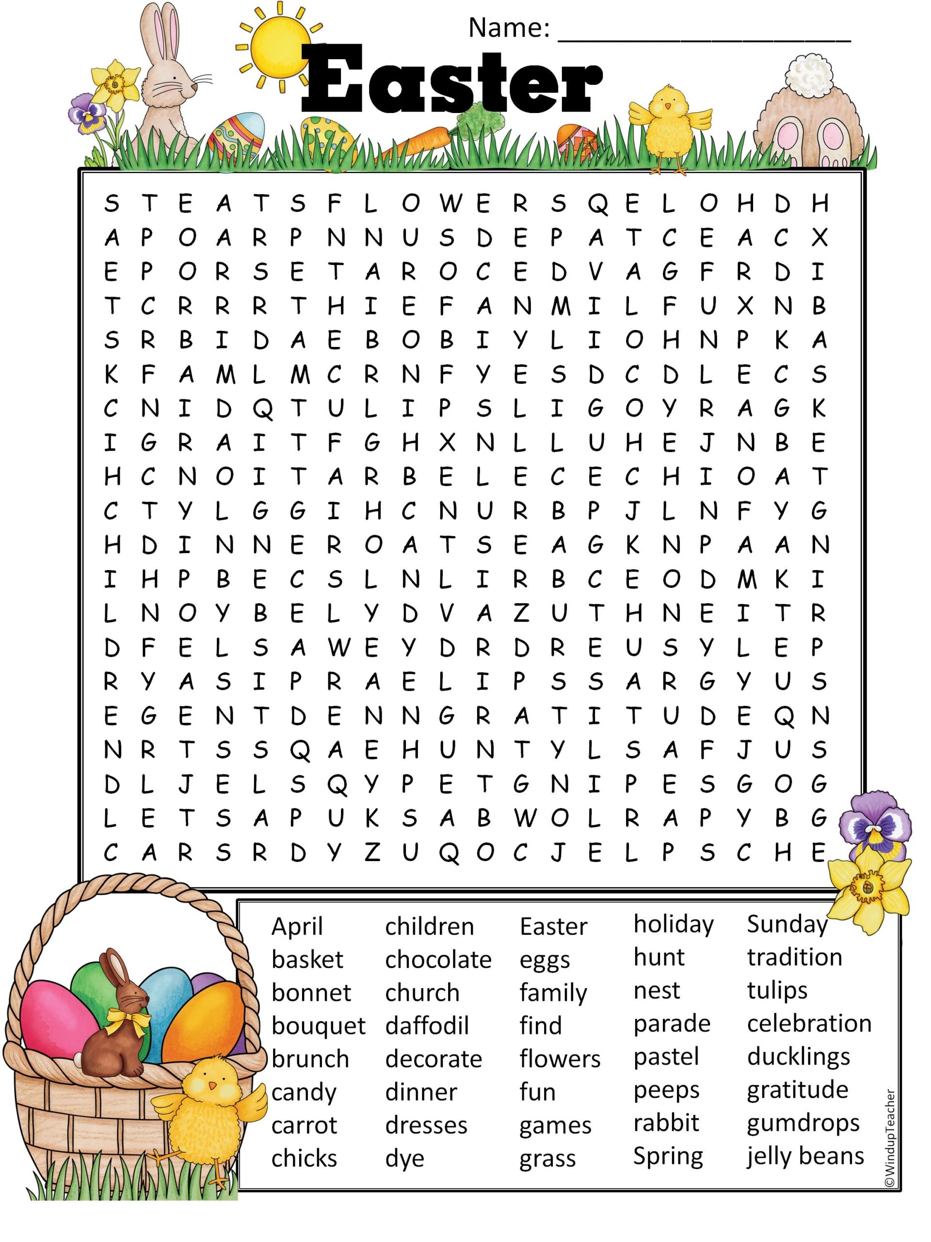 Easter Word Search Hard For Grades 5 To Adult Made By Teachers Easter Word Search Hard For Grades 5 To Adult Made By Teachers