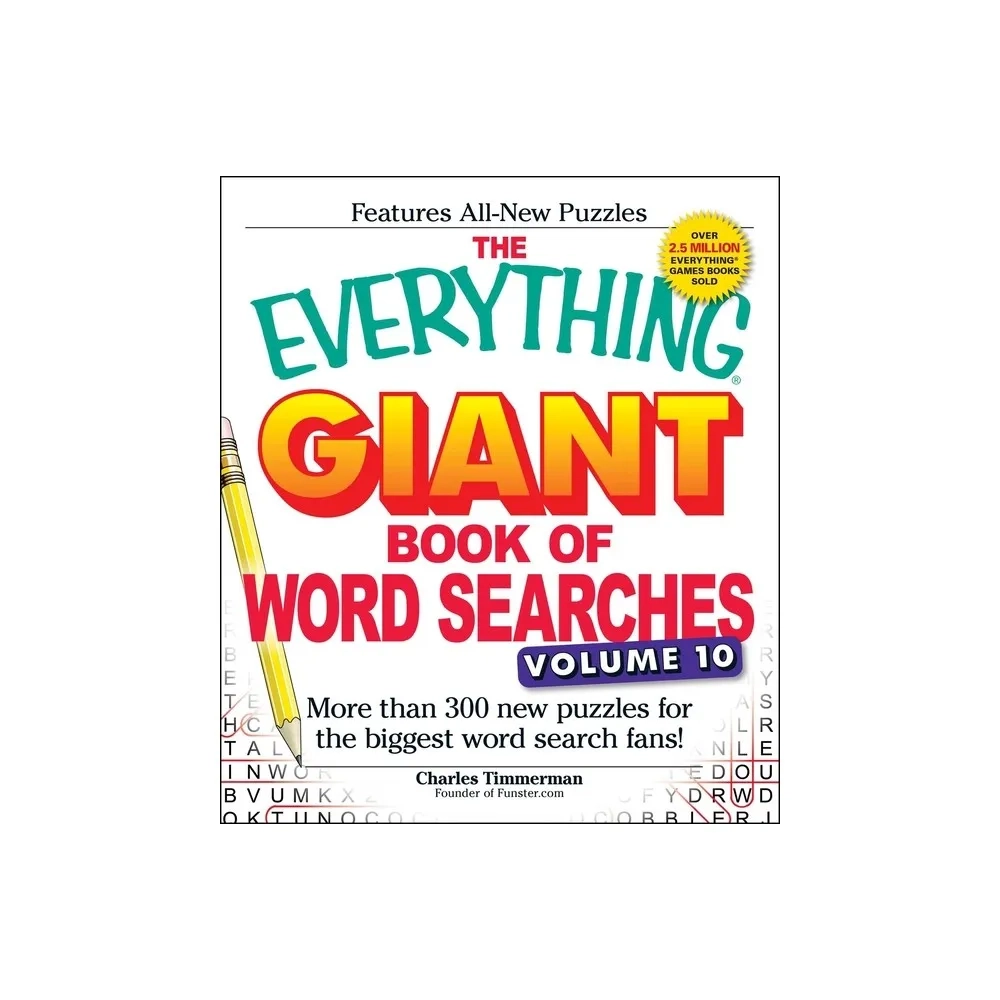 Everything The Everything Giant Book Of Word Searches Volume 10 Everything r By Charles Timmerman Paperback Mission Valley