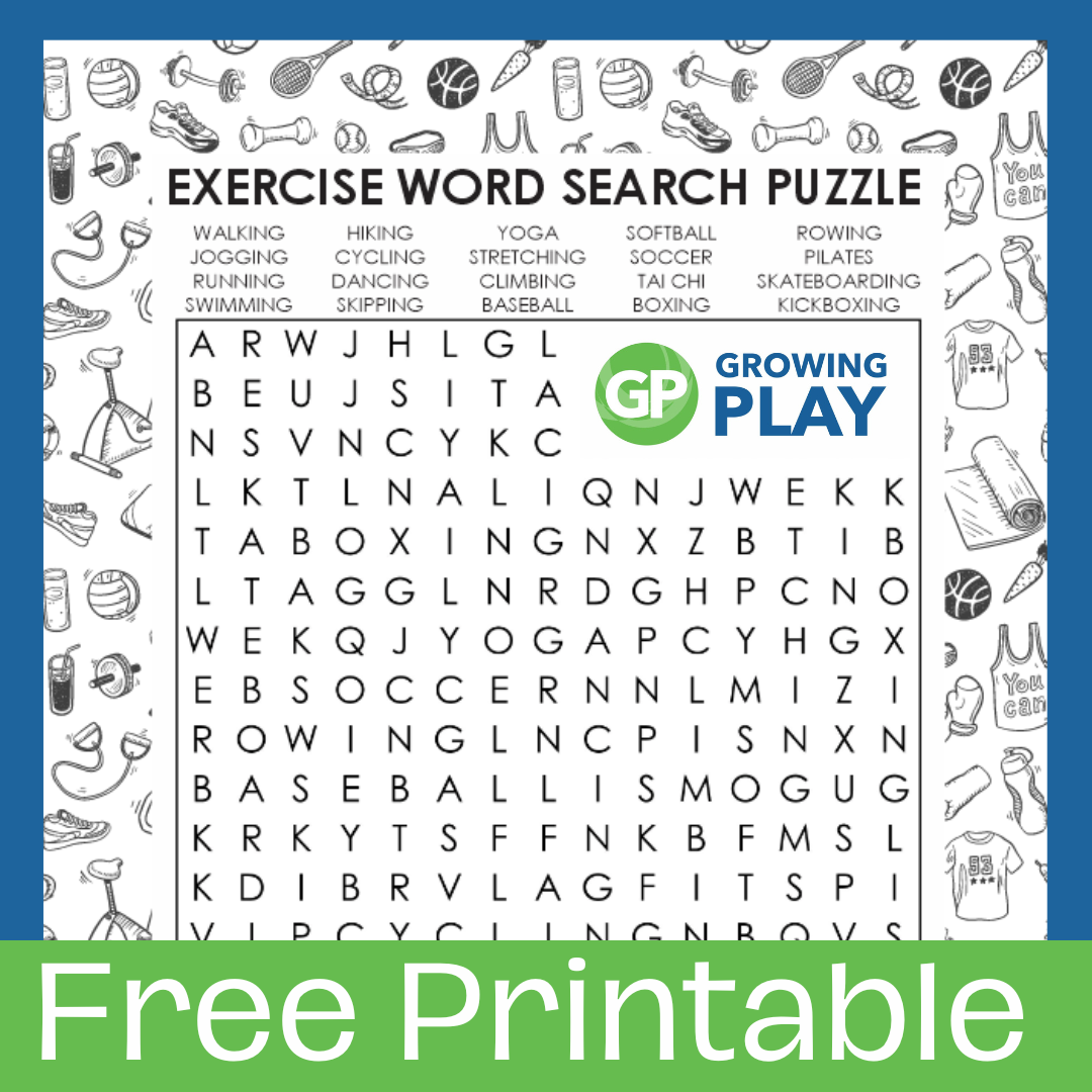 Baseball Word Search Puzzles