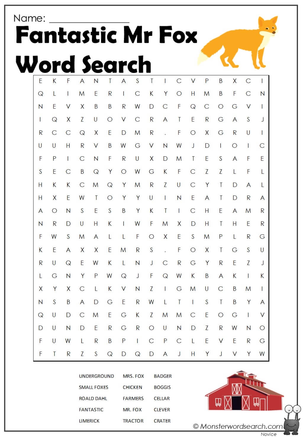 Harry Potter Word Search Printable Pdf
