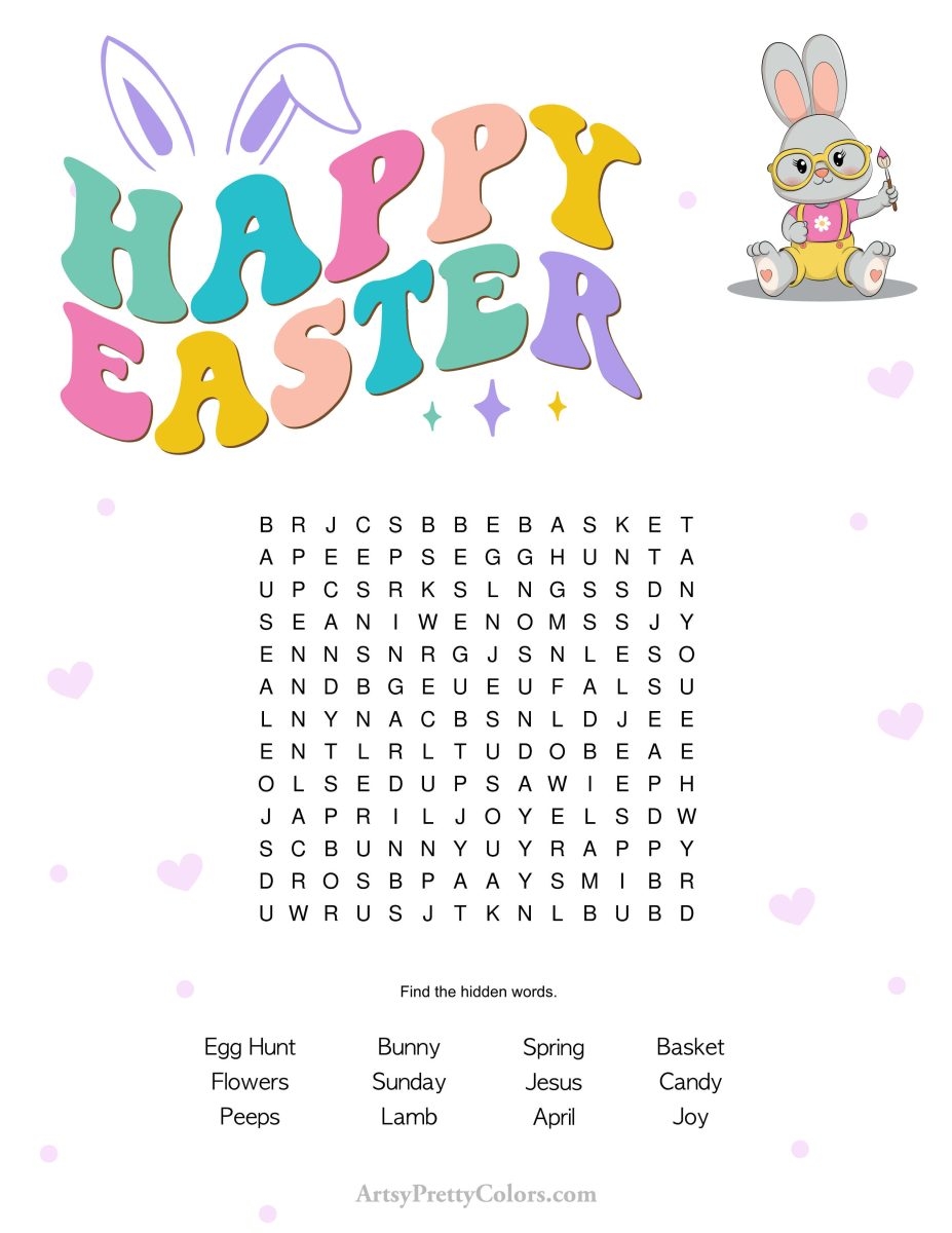 Free Easter Word Search Printable Puzzles Uncover The Fun 