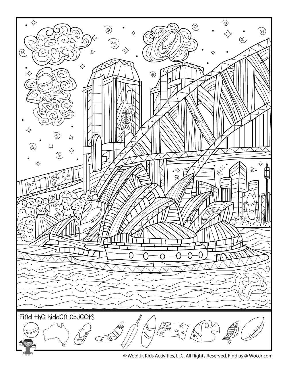 Free Printable Hidden Picture Puzzles For Kids Worksheets Library