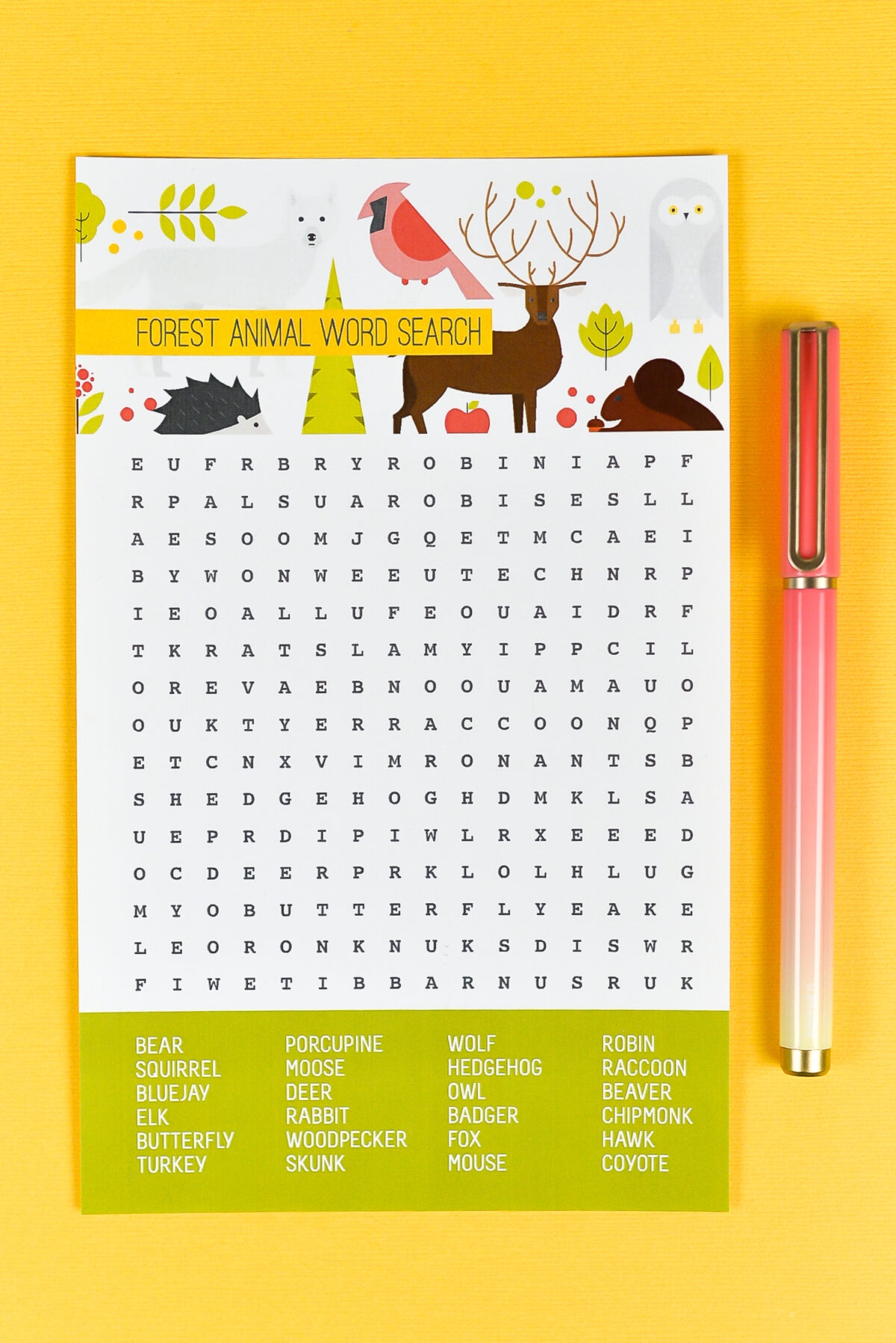 Animal Word Searches Printable Free Animal Word Searches Printable Free