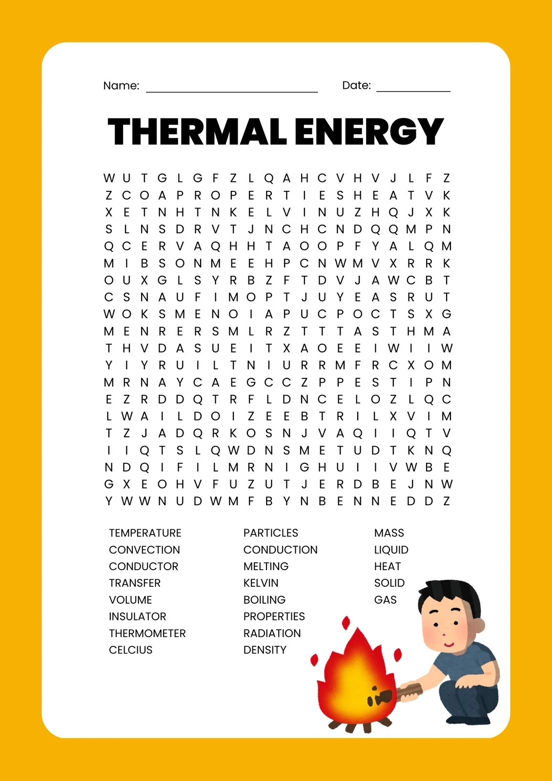 4th Grade Word Search Puzzles Free Printable