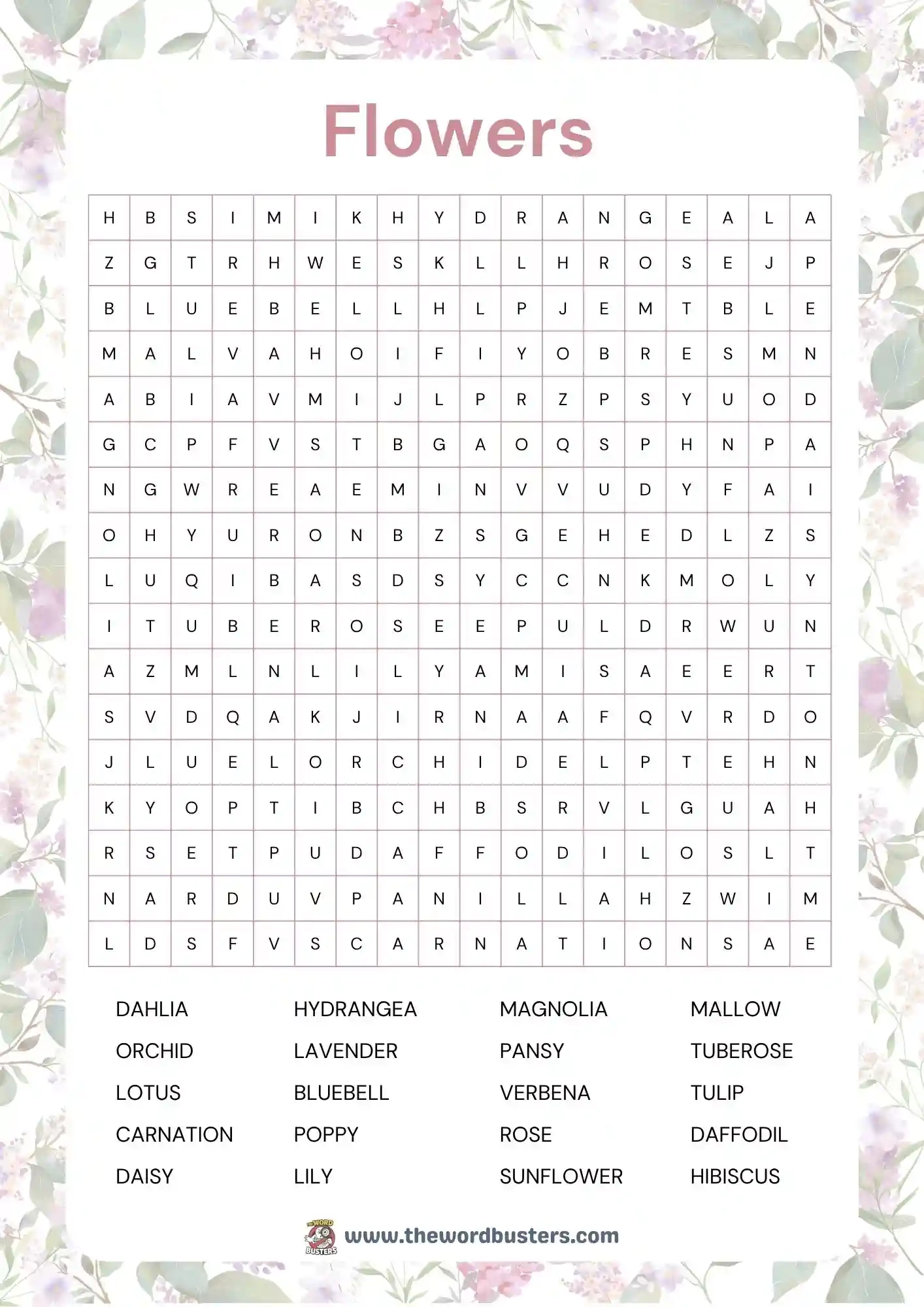  Free Printable Word Searches For Adults PDF