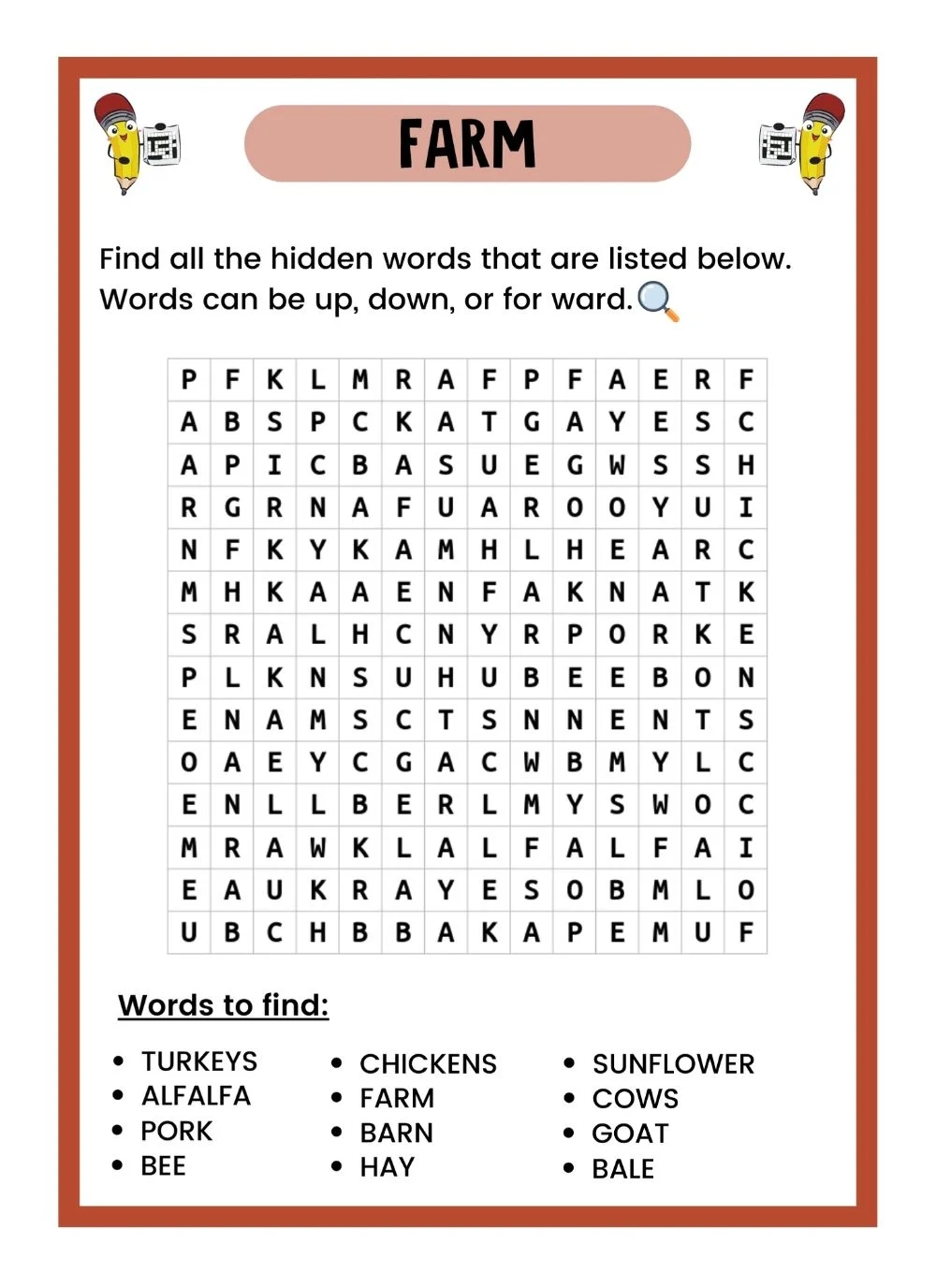 100 Hard Word Search Puzzles Printable Pdf