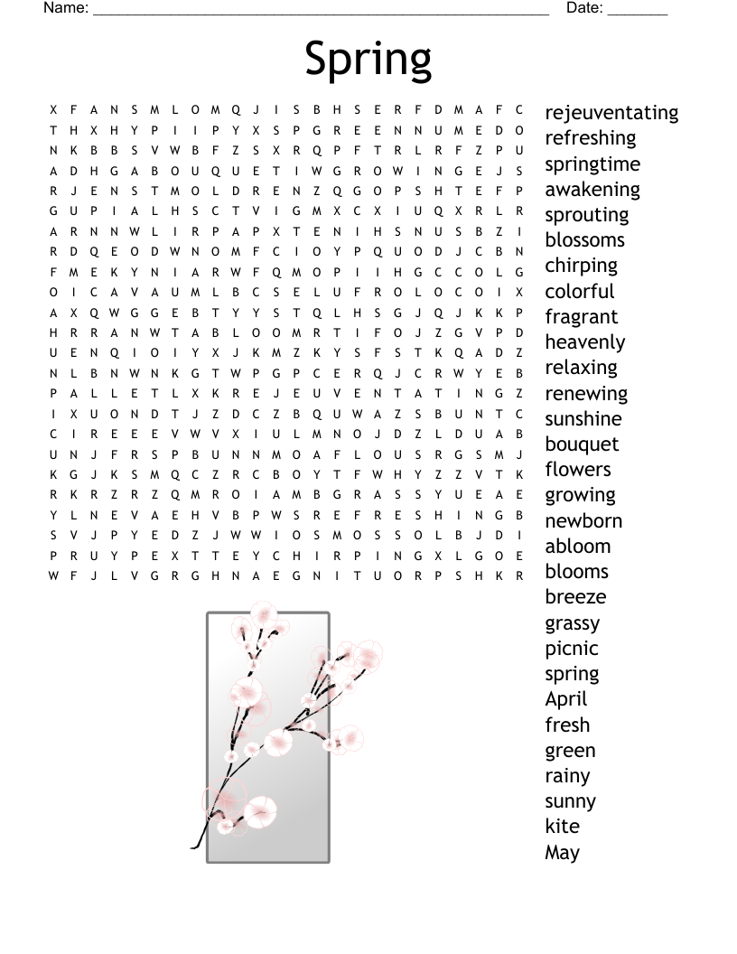 Grade 5 Word Search WordMint