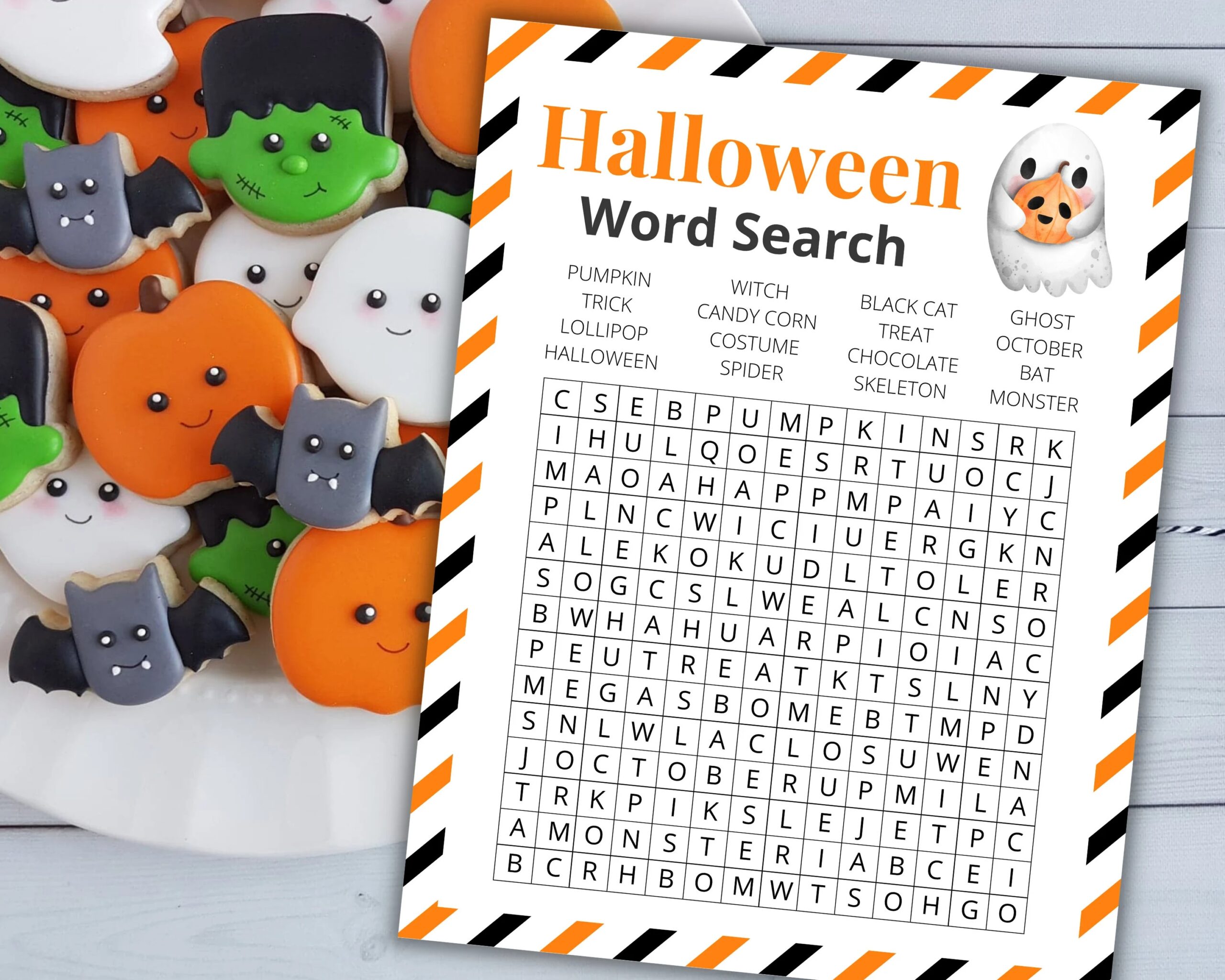 Free Printable Halloween Word Search Games