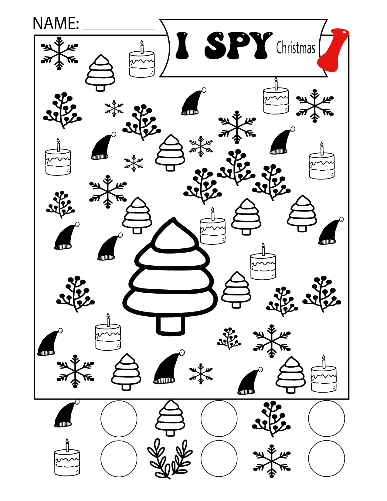 I Spy Christmas Search And Find Early Finishers Digital And Print GET Made By Teachers