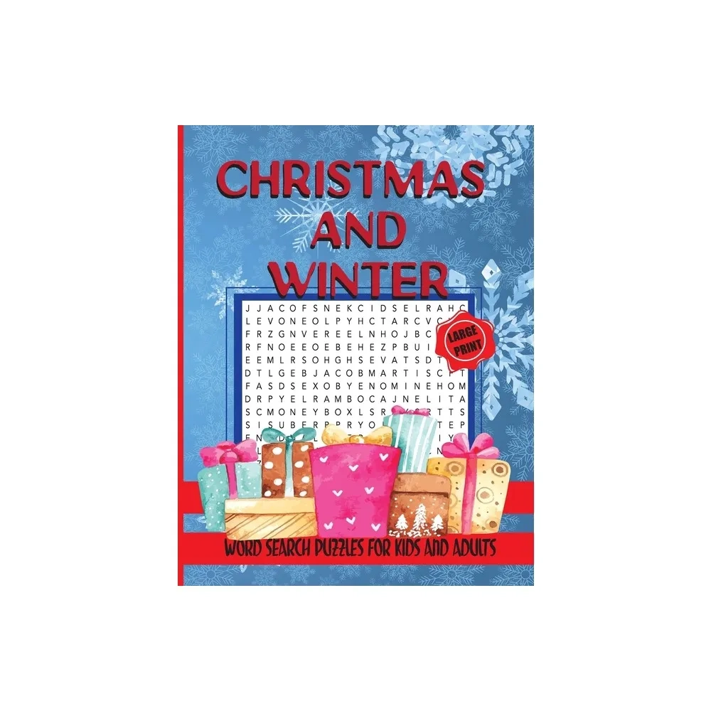 Christmas Word Search Books For Adults