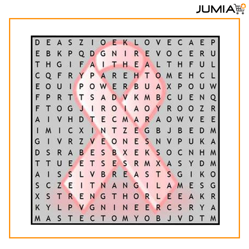Jumia Nigeria On X JumiaPuzzle How Many Words About Breast Cancer Awareness Can You Find In The Puzzle Http t co 6xj8YYIBkS X