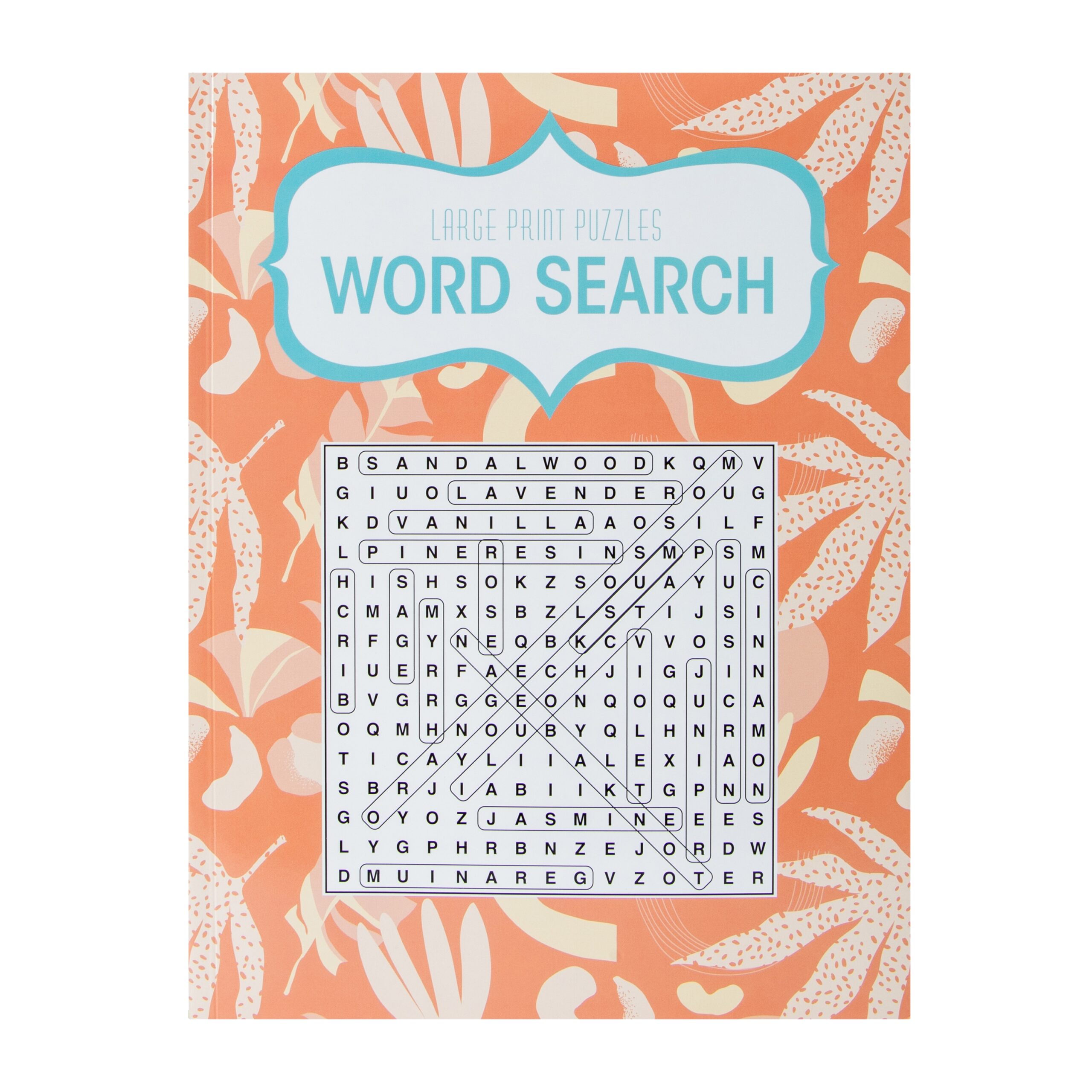Large Print Puzzles Word Search Book Five Below