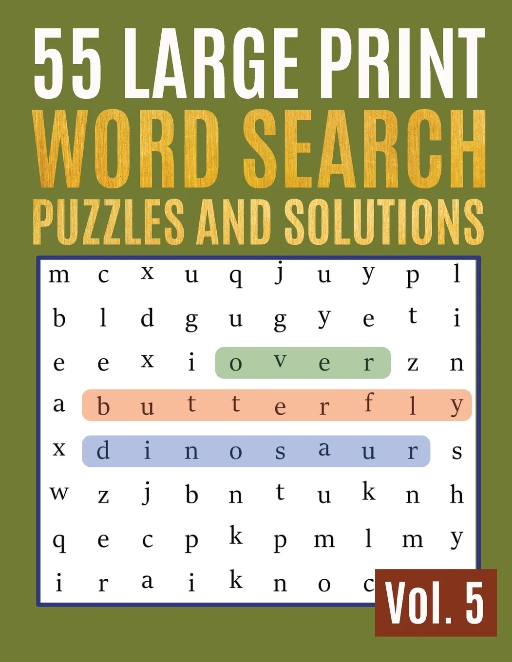 Easy Word Search Printable Large Print