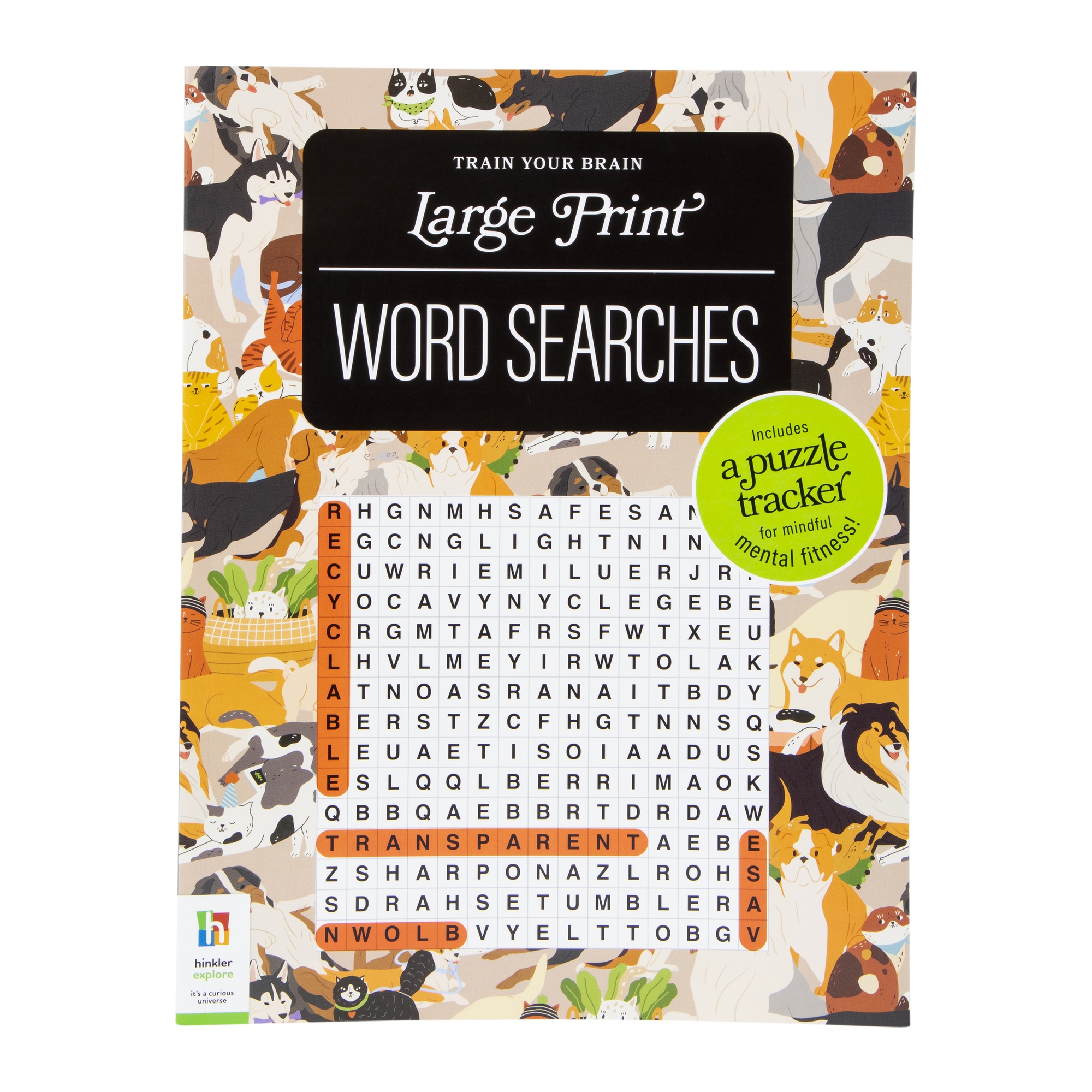 Large Print Word Searches Puzzle Book Five Below
