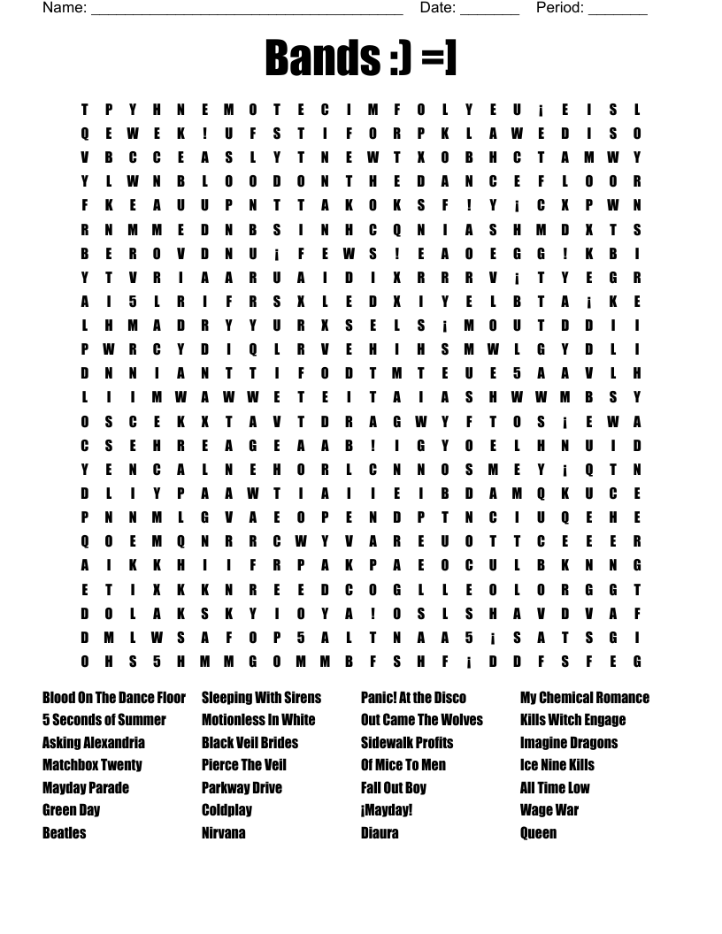 May Day Word Search WordMint