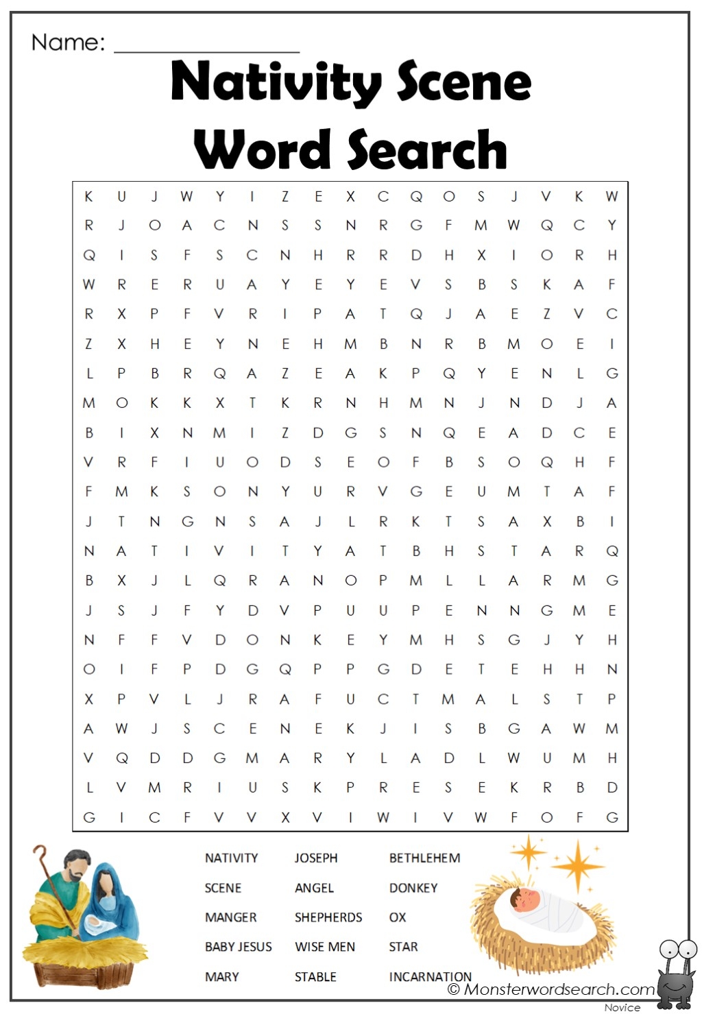 Christmas Word Search Printable Pdf