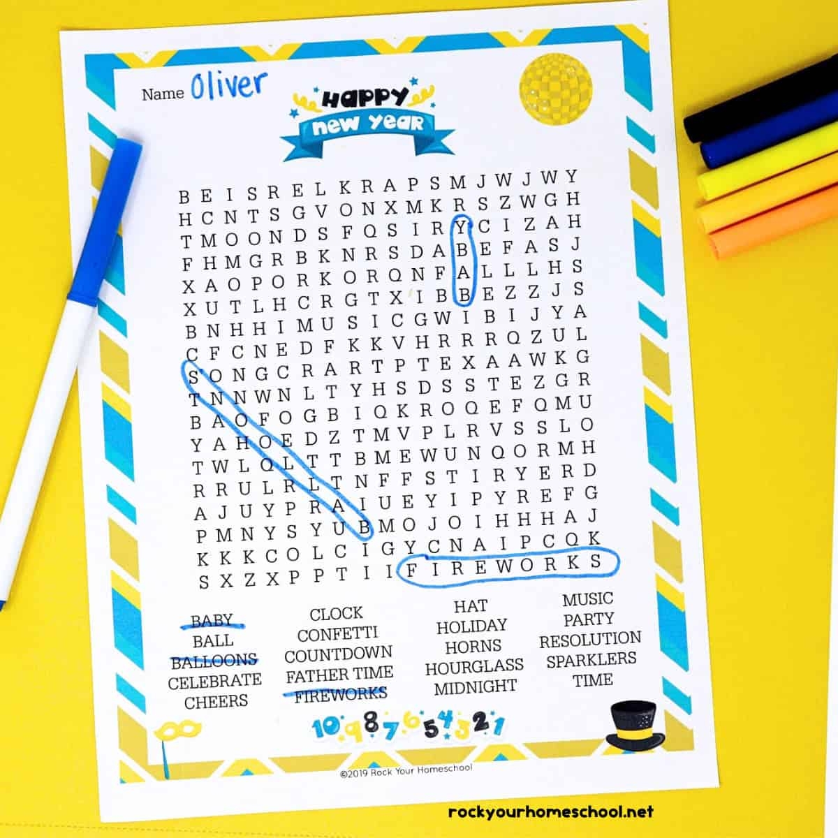 New Year s Eve Word Search For Easy Fun With Kids Free Rock Your Homeschool New Year s Eve Word Search For Easy Fun With Kids Free Rock Your Homeschool